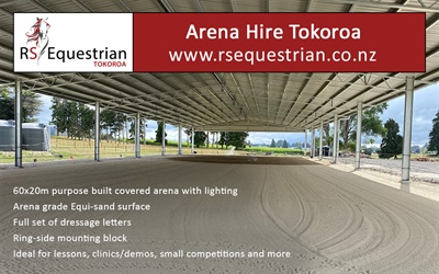 Sponsor Profile: RS Equestrian Arena Hire in Tokoroa